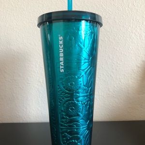 Starbucks Venti Blue Tumbler